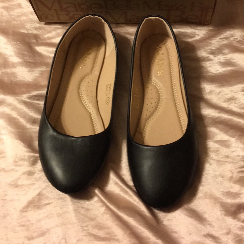 Black flats